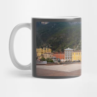 Square in Riva del Garda, Italy Mug